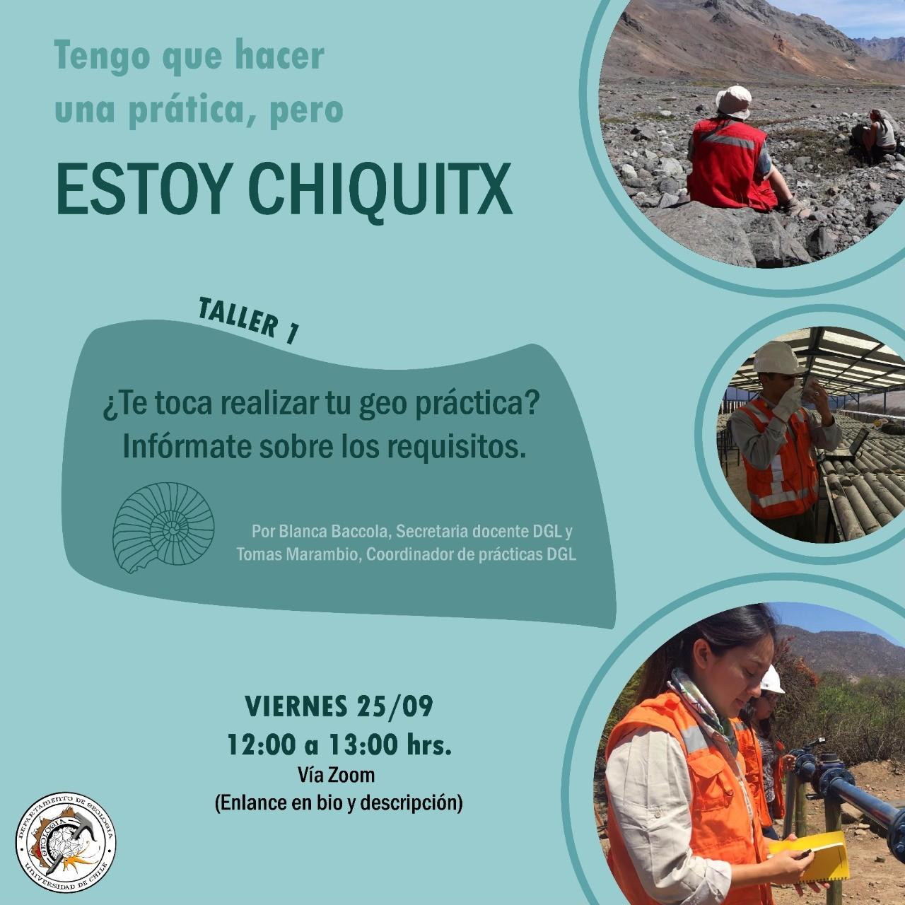 Requisitos práctica Geología