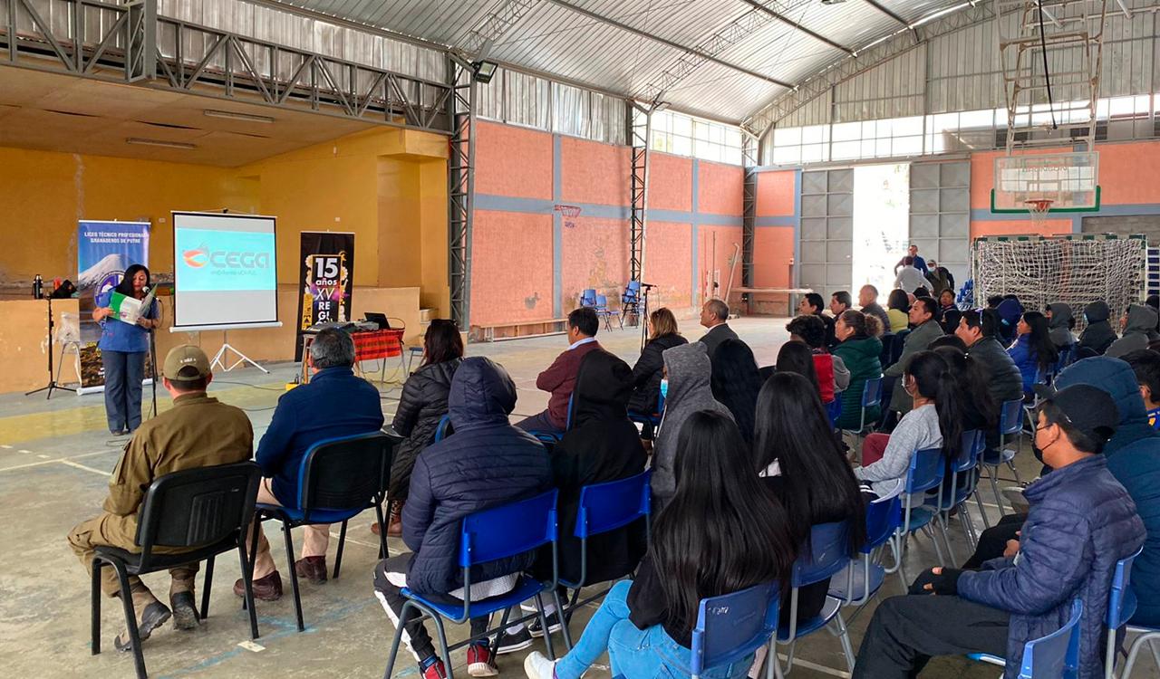 Este jueves se realizó la actividad de inicio del proyecto, en el marco del decimoquinto aniversario de la Región de Arica y Parinacota, con la presencia de diferentes autoridades locales y el equipo CEGA 