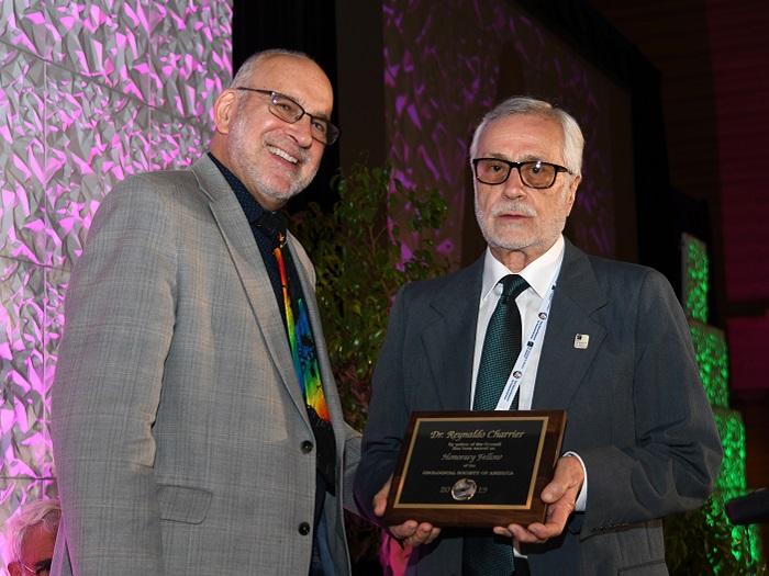 Reynaldo Charrier miembro honorario GSA2019