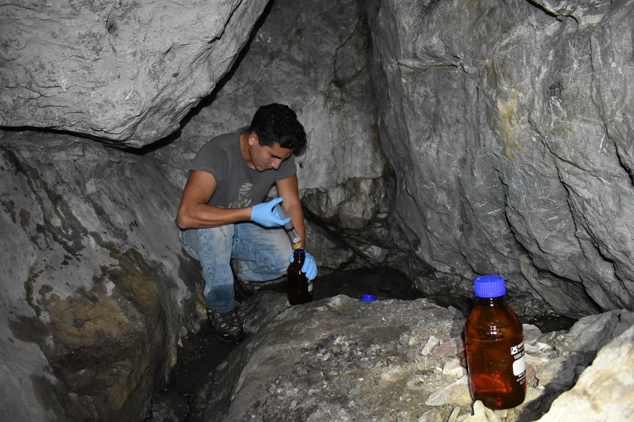 Matías Taucare en Hidrogeología