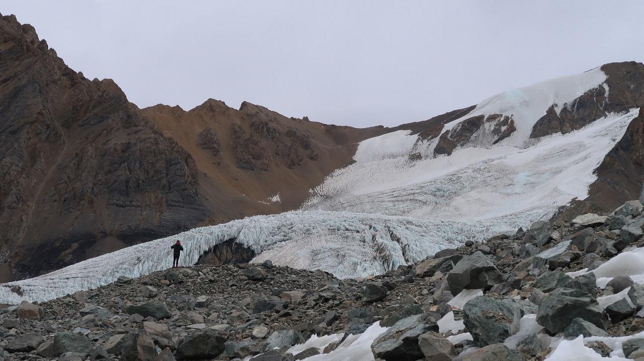 Glaciares zona central de Chile