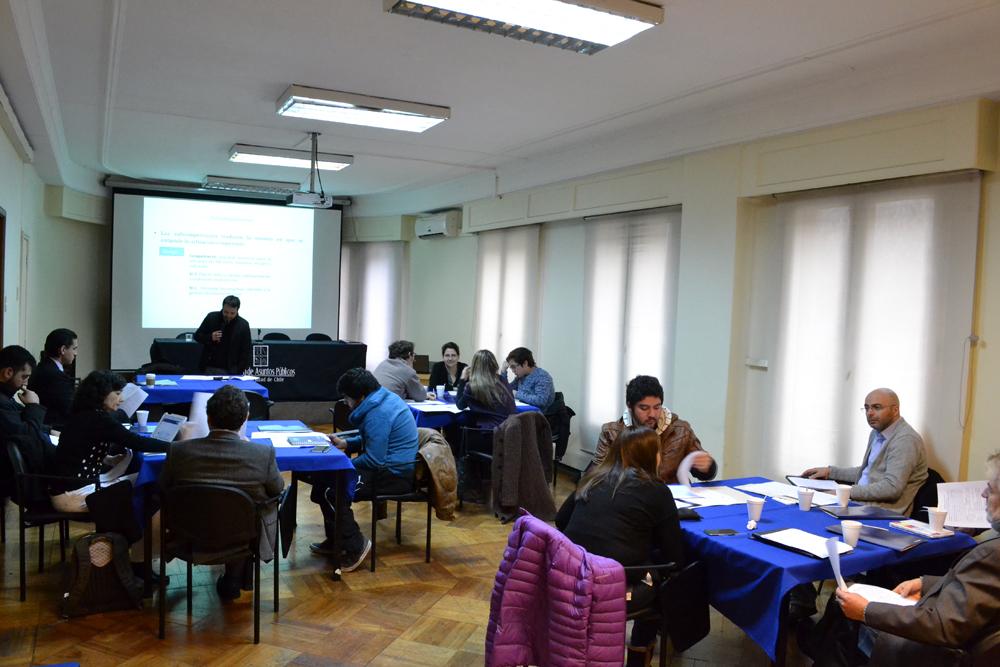 Jornada de Validación carrera de Ciencia Política INAP UChile