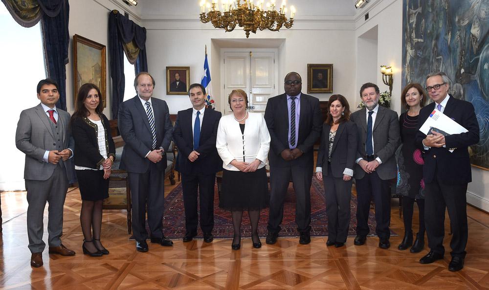 Reunión con la Presidenta Bachelet