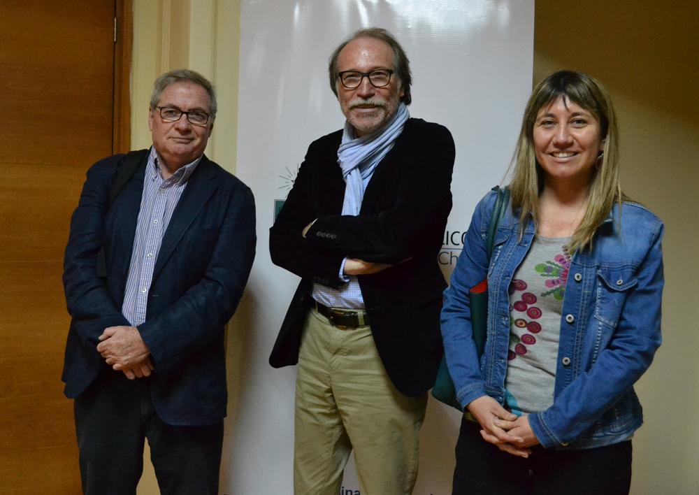 Felipe Agüero, Detlef Nolte y Lorena Oyarzún.