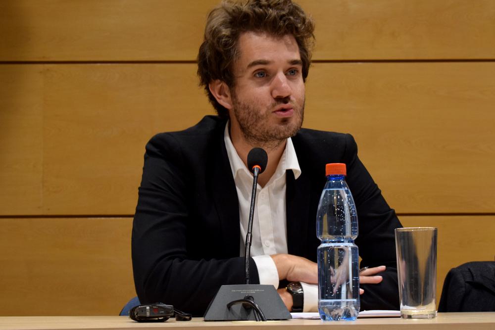 Pierre-Louis Mayaux, académico de CIRAD. (Foto por Pamela Alvarado Álvarez).