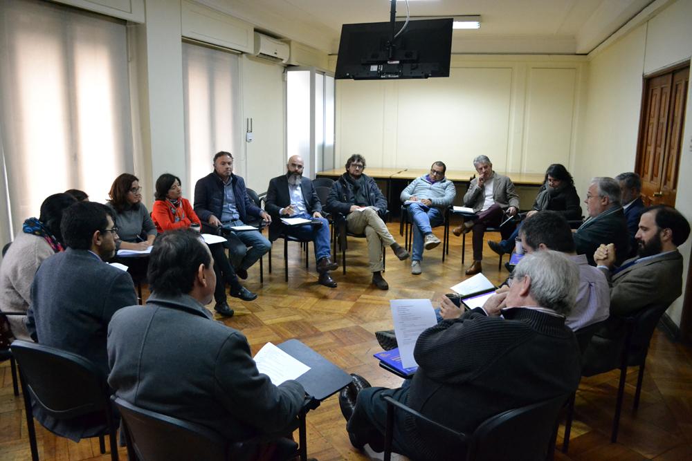 La Comisión también convocó a una reunión con el Claustro Académico del INAP.