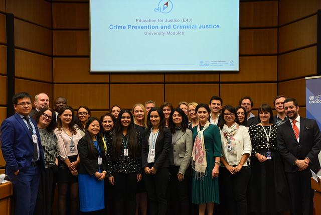 Viena: Olga Espinoza participa en reunión de Education for Justice