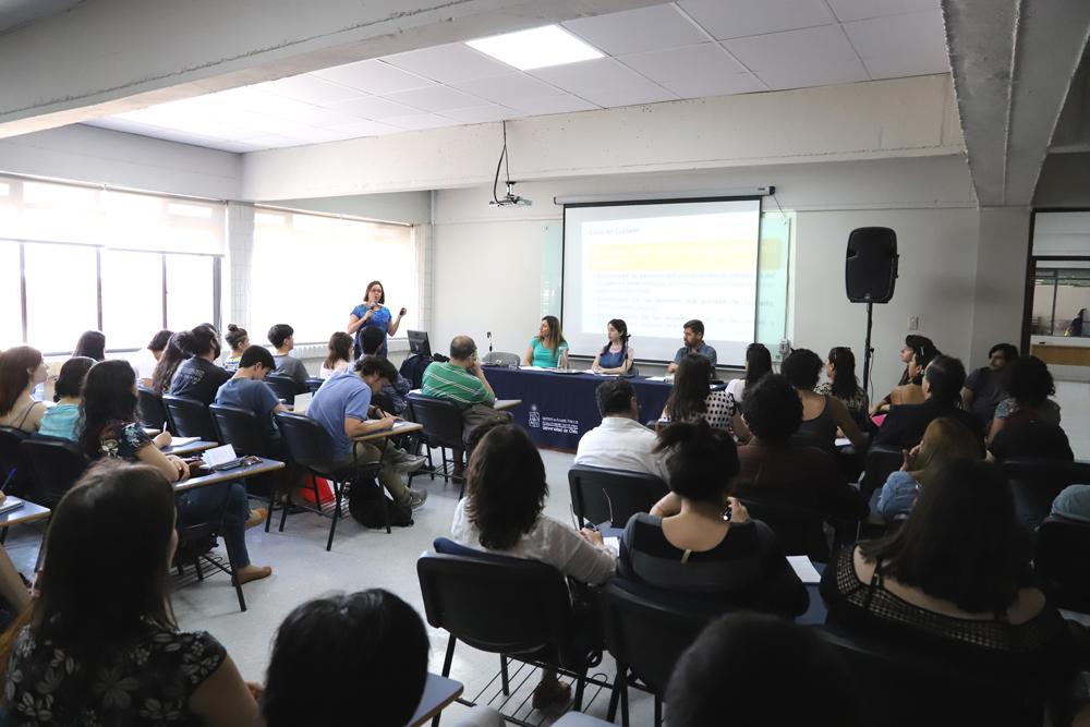 El encuentro contó con amplia participación de estudiantes, profesores y público externo.