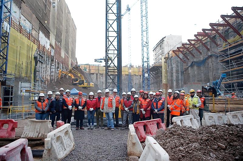 El edificio de Vicuña Mackenna 20 contará con 8 pisos, 5 subterráneos, además de salas de clases, auditorios, bibliotecas y salas de ensayo, entre otras.