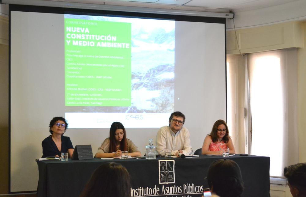 Plantean desafíos de una nueva Constitución en materia medioambiental