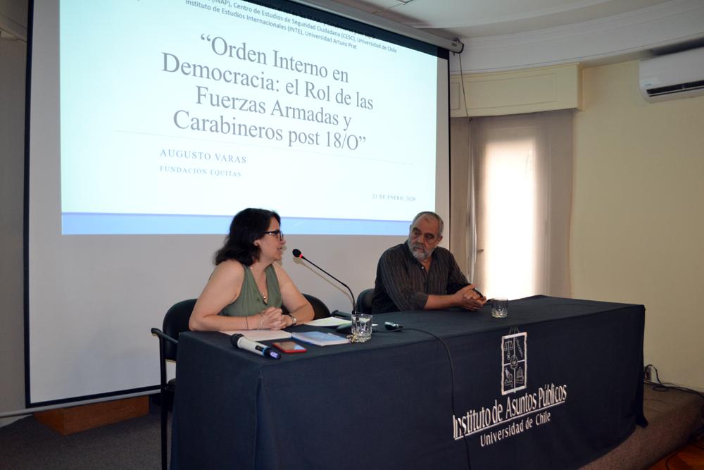 Este seminario fue el primer encuentro de 2020 del Área de Política de Defensa, Fuerzas Armadas y Relaciones Internacionales del INAP.