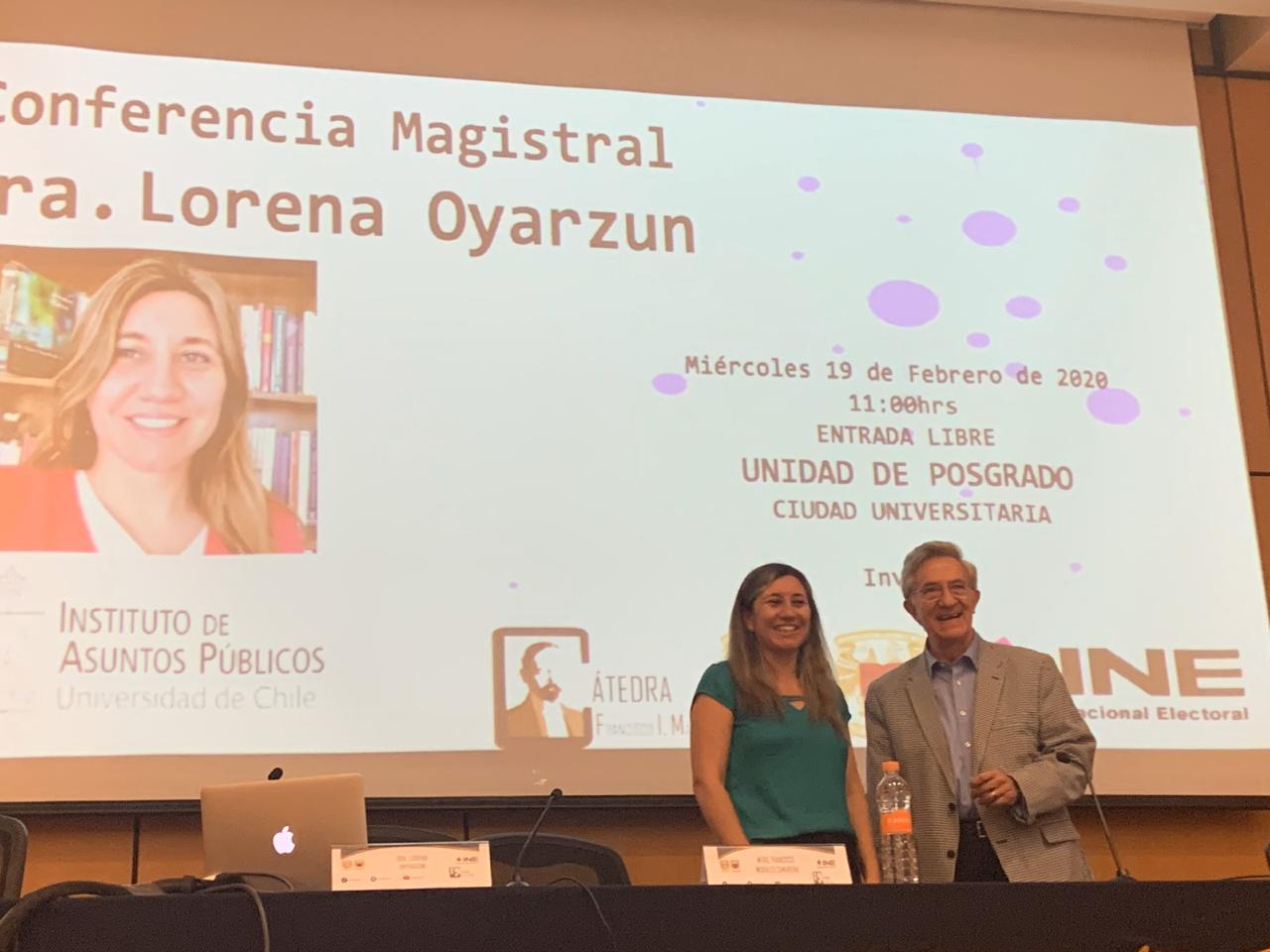 México: Profesora Oyarzún da Conferencia ¿Malestar y Protestas en América Latina¿ en la UNAM