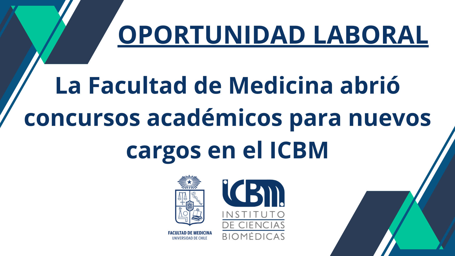 OPORTUNIDAD LABORAL ICBM