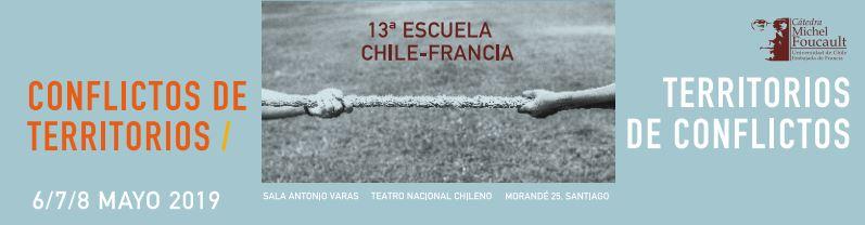 El día lunes 6 de mayo de 2019, a las 11:00 horas en la Sala Antonio Varas del Teatro Nacional Chileno de la Universidad de Chile, se realizará la inauguración de la Escuela Chile - Francia