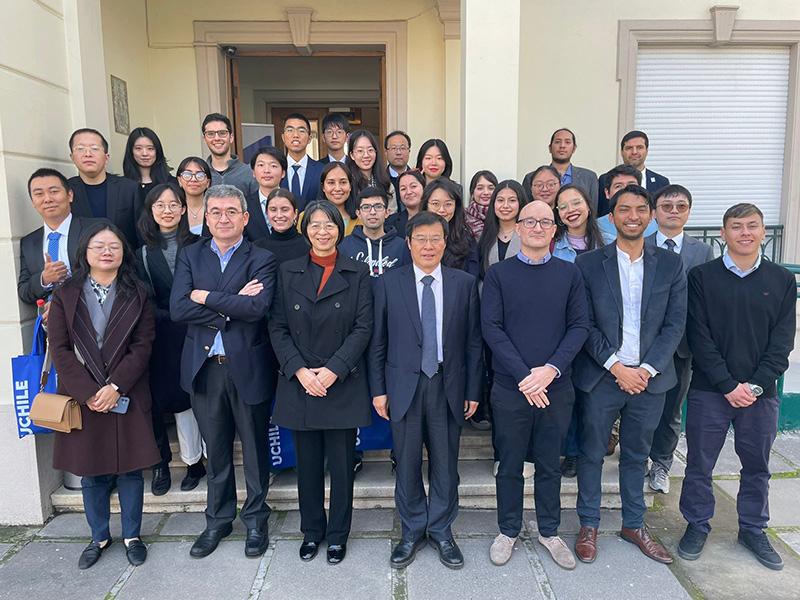 Los estudiantes fueron recibidos por las máximas autoridades del Instituto y de la carrera de Licenciatura en Estudios Internacionales.