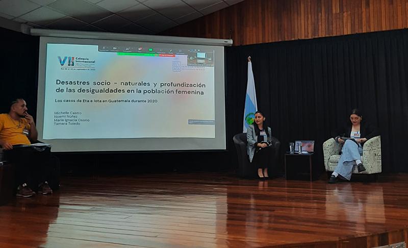 Presentación del estudio sobre desplazamiento forzados y profundización de las desigualdades en la población femenina. 