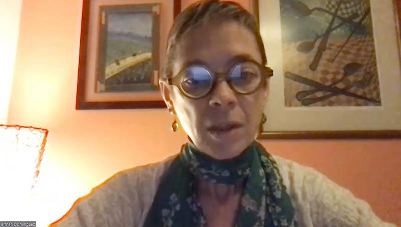 Embajadora María del Carmen Domínguez.