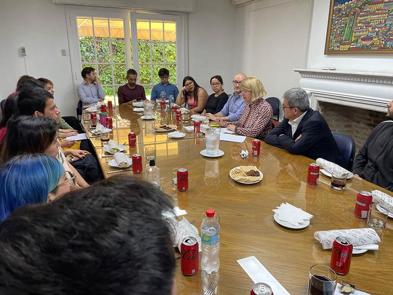 La diplomática afirmó que la agenda de trabajo con nuestro país incluye el intercambio en energías renovables, hidrógeno verde y cooperación científica.