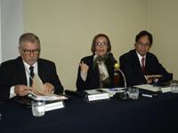 Francisco Prieto, Astrid Espaliat y Jaime García.