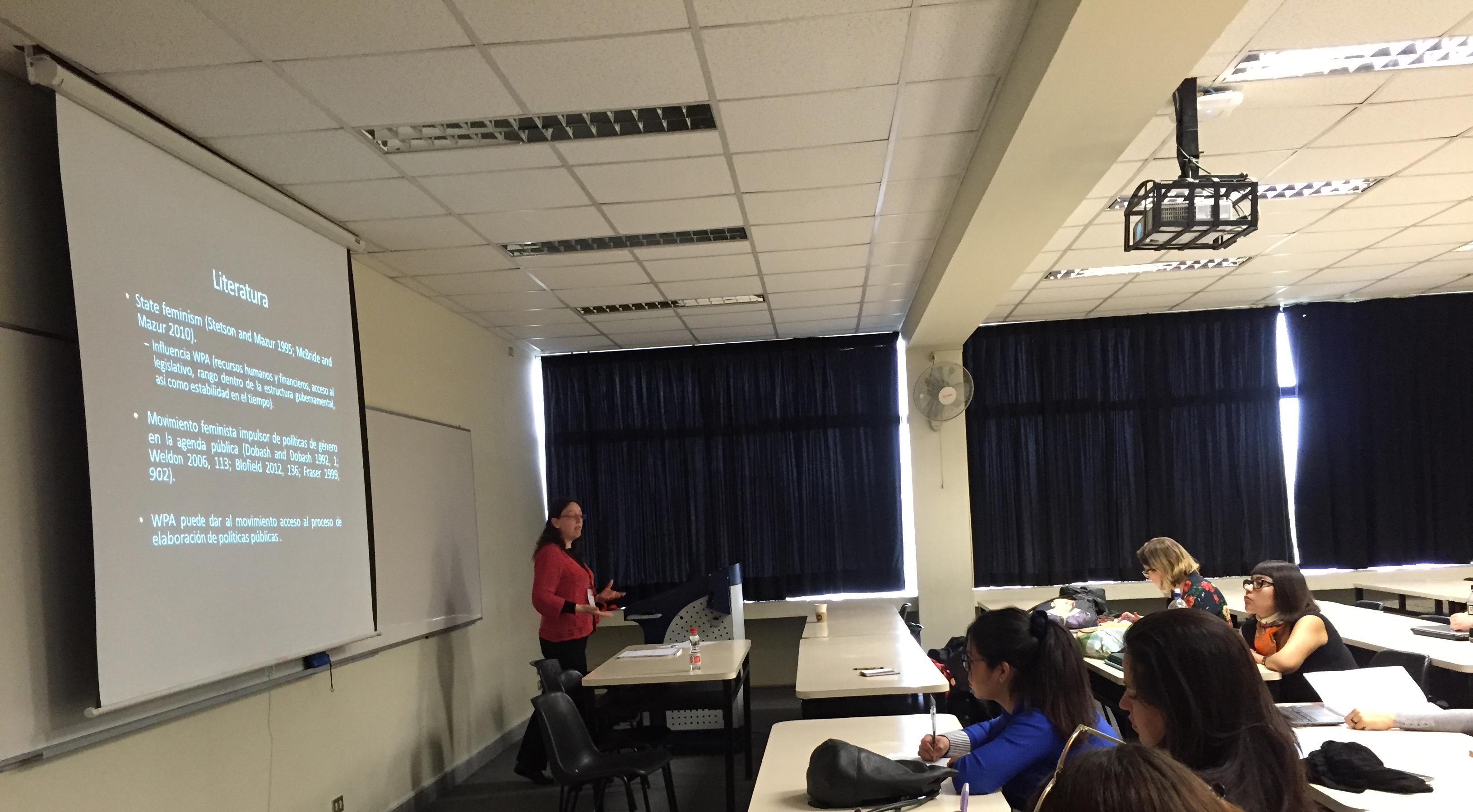La Coordinadora Académica, Tatiana Rein, expone sobre "State Feminism" en Congreso ALACIP 2015
