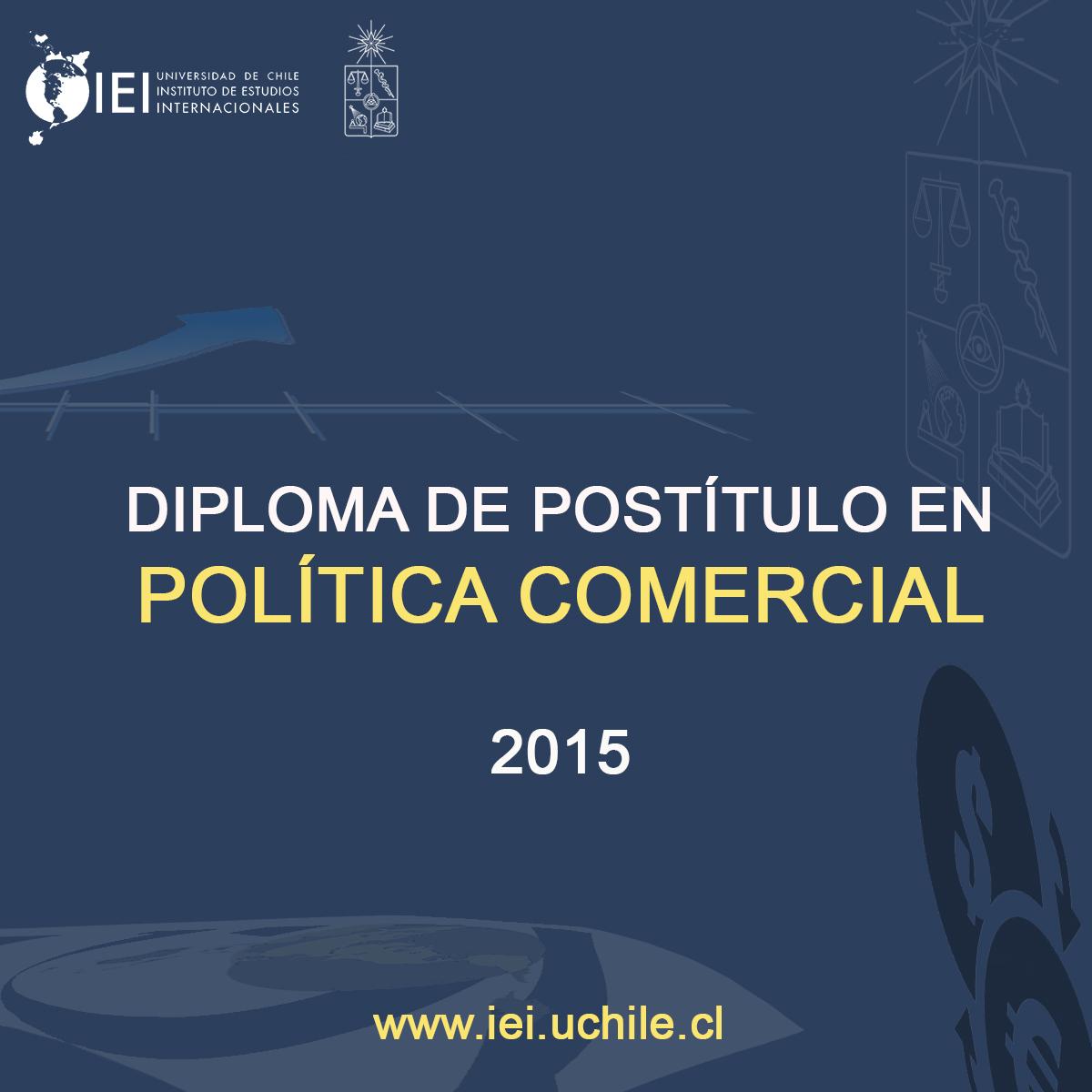 Diploma en Política Comercial 2015