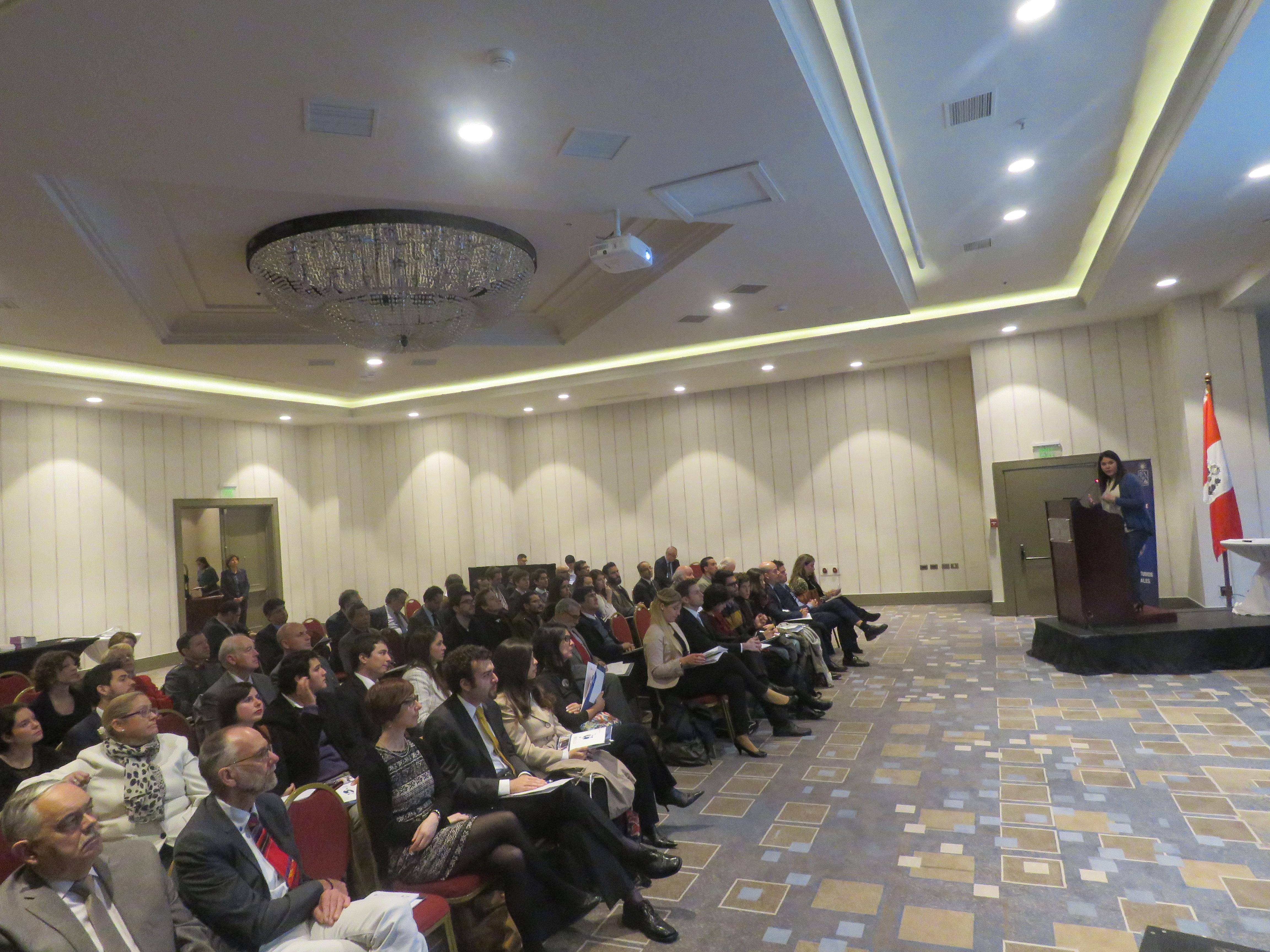 Más de 120 personas asistieron al seminario binacional Chile-Perú, organizado por el IEI y Fundación KAS.