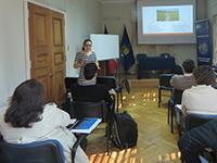 La profesora Sofía Boza se refirió, entre otras materias, a los conceptos generales de calidad, inocuidad y comercio alimentario.