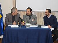 Fernando Thayer, Juan Francisco Galli y Benjamín Maturana.