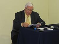 La cooperación internacional y la inclusión social fueron los temas a los que se refirió el prof. del IEI, Walter Sánchez.