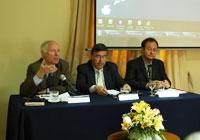 Prof. Manfred Wilhelmy, Prof. José Morandé y Prof. Augusto Soto