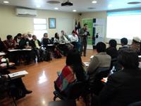 El evento estuvo dirigido a líderes indígenas y funcionarios de gobierno que trabajan en esta temática.