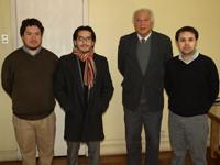 Felipe Muñoz, Carlos Castillo, Armando Di Filippo y Eduardo Carreño.