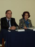 Profesores Fernando Laiseca e Iris Vittini.