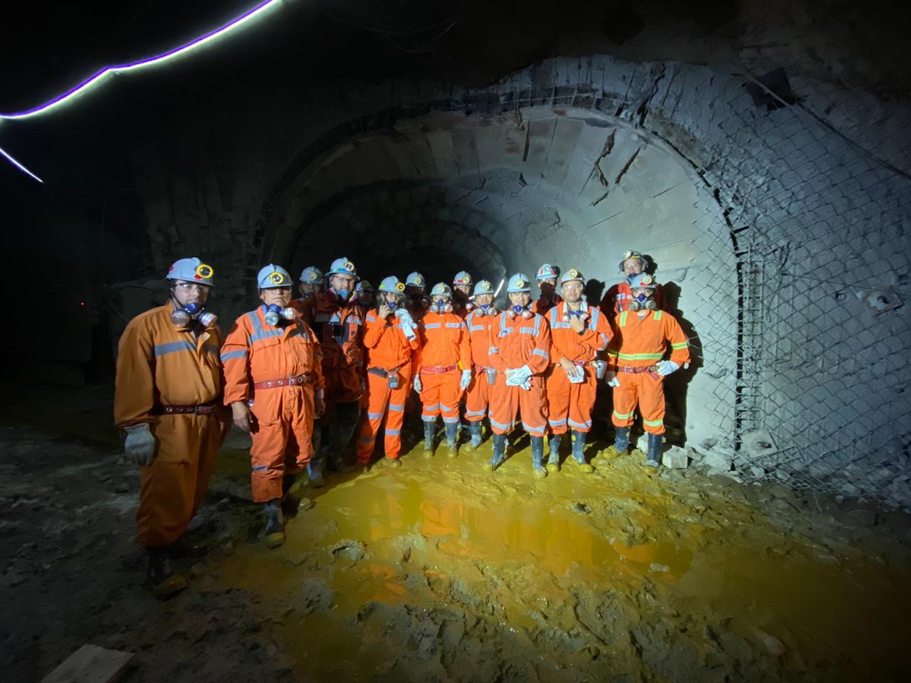 Salida a terreno Diploma Geomecánica Aplicada al Diseño Minero