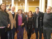 Dr. Juan Cortés junto a docentes de la Facultad de Odontología U. Chile