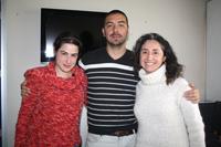 Dra. Paricia Hernández, Dr. Mauricio Baeza y Dra. Johana Contreras, académicos de la Facultad de Odontología de la Universidad de Chile