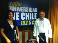 Dr. José Luis Contreras y  Karla Gómez, enfermera