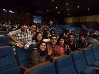 En el Teatro Municipal de Antofagasta, Diego Vergara, Catalina Fernández, Viviana Quiroz, Fabián Lucero, Varsovia Cereño, Gabriel Rojas y Sebastián Meneses