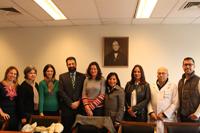 Delegación BUAP junto a investigadores FOUCh