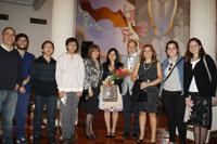 Comunidad FOUCh y familia que acompañó a la Dra. Claudia Lefimil en la ceremonia