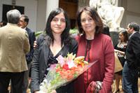 Dra. Claudia Lefimil y Prof. Leonor Armanet, Directora de Pregrado U. Chile