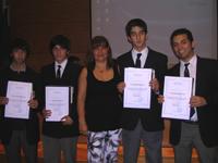 Prof. Nora Silva trabajó junto a los alumnos del Instituto Nacional