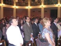 Gran presencia de los docentes en Ceremonia en Casa Central.