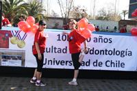 Los corredores se preocuparon de precalentar antes de la carrera