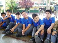 Niños de la Escuela Nueva Zelandia