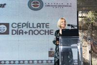 Dra. María Eugenia Valle, Presidenta del Colegio de Cirujano Dentistas de Chile, 