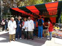 Odontología instaló Punto Feria Saludable