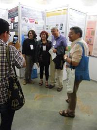 Equipo docente de Salud Pública en Congreso de Salud en Colombia