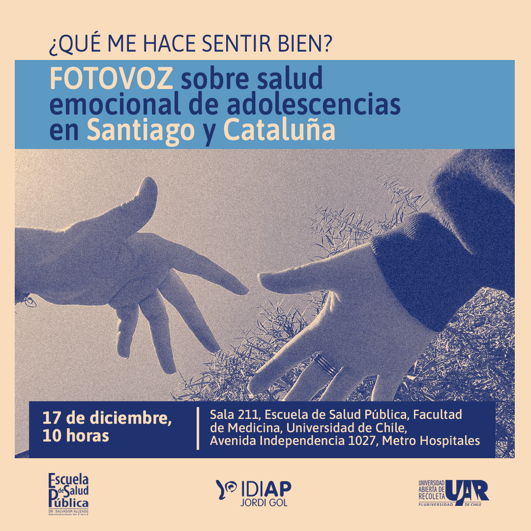 FOTOVOZ sobre salud emocional de adolescencias en Santiago y Cataluña