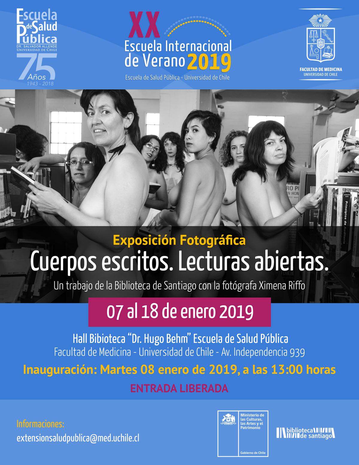 Exposición fotográfica: Cuerpos Escritos